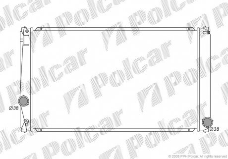 8148081K Радиаторы охлаждения POLCAR підбір по vin на Brocar