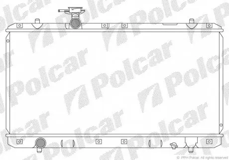 7414081 Радиаторы охлаждения POLCAR підбір по vin на Brocar