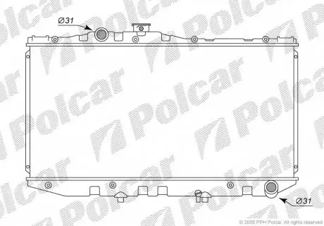 8130081 Радиаторы охлаждения POLCAR підбір по vin на Brocar
