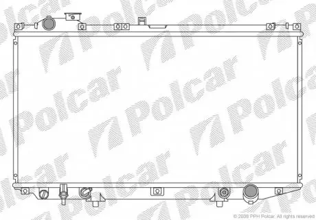 8021081 Радиаторы охлаждения POLCAR підбір по vin на Brocar