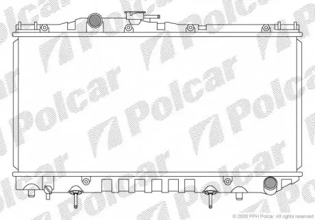 8139082 Радиаторы охлаждения POLCAR подбор по vin на Brocar