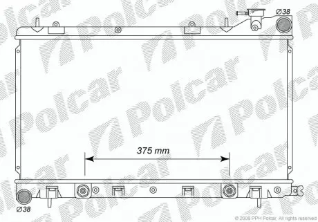 7241082K Радиаторы охлаждения POLCAR подбор по vin на Brocar