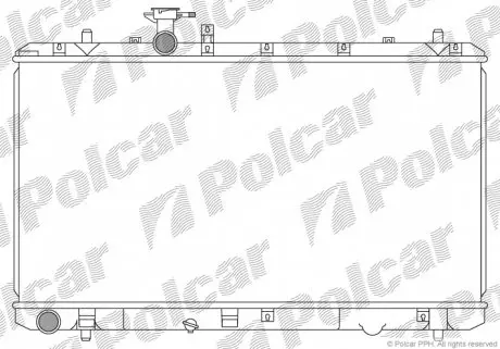 7435081 Радіатори охолодження POLCAR підбір по vin на Brocar