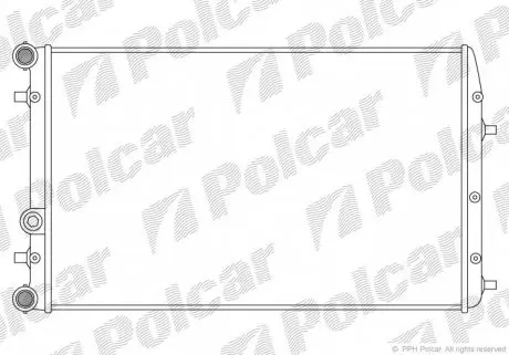 6913085 Радиаторы охлаждения POLCAR подбор по vin на Brocar