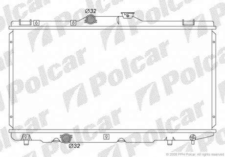 8110085 Радиаторы охлаждения POLCAR підбір по vin на Brocar