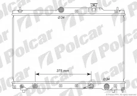 8151081 Радиаторы охлаждения POLCAR подбор по vin на Brocar