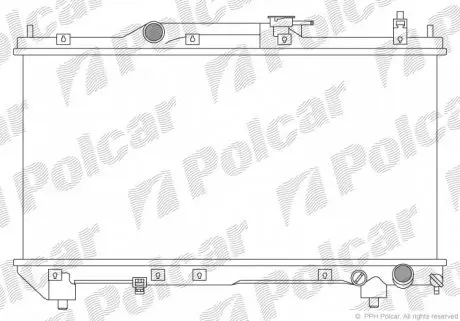8123083 Радиаторы охлаждения POLCAR підбір по vin на Brocar