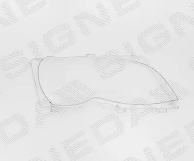SBM1124R Скло передній фари SIGNEDA підбір по vin на Brocar