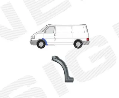 PVW77009EL АРКА ПЕРЕДНЕГО КРЫЛА SIGNEDA подбор по vin на Brocar
