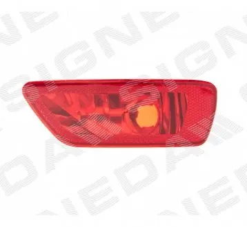 ZCR1606KR Відбивач в задній бампер SIGNEDA підбір по vin на Brocar