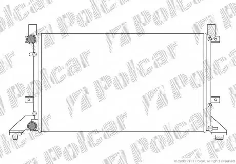 957108B1 Радиаторы охлаждения POLCAR подбор по vin на Brocar