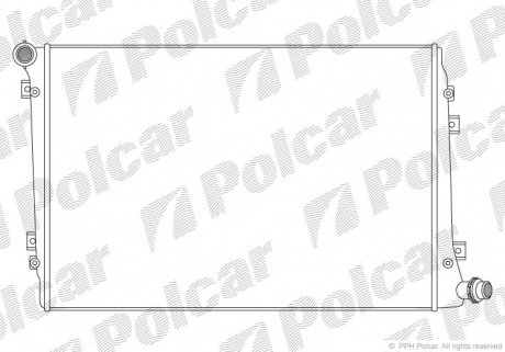 9555082 Радиаторы охлаждения POLCAR подбор по vin на Brocar