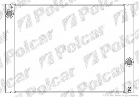 2017082X Радиаторы охлаждения POLCAR підбір по vin на Brocar