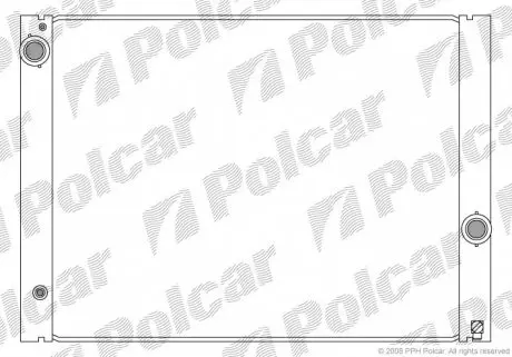 2017081X Радиаторы охлаждения POLCAR підбір по vin на Brocar