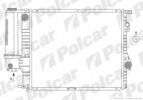 2016083 Радиаторы охлаждения POLCAR подбор по vin на Brocar