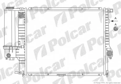 201508A2 Радиаторы охлаждения POLCAR подбор по vin на Brocar