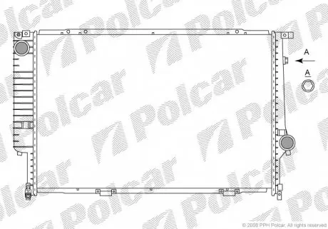2015087 Радиаторы охлаждения POLCAR подбор по vin на Brocar