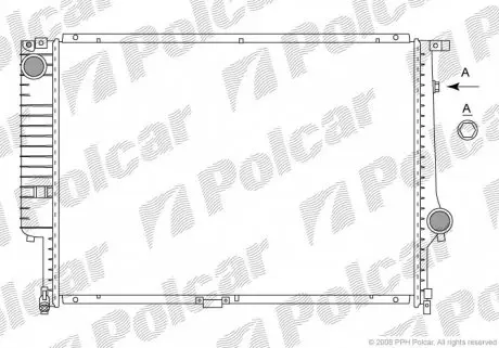 2015085 Радиаторы охлаждения POLCAR подбор по vin на Brocar