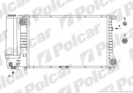 20150801 Радиаторы охлаждения POLCAR підбір по vin на Brocar