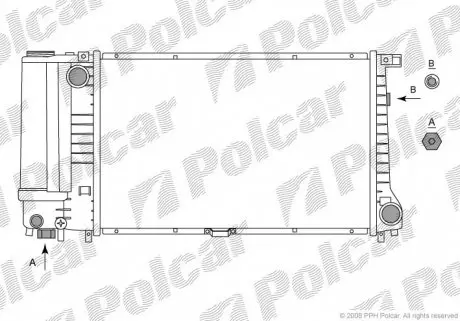 20150801 Радиаторы охлаждения POLCAR подбор по vin на Brocar