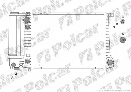 2014082 Радиаторы охлаждения POLCAR подбор по vin на Brocar