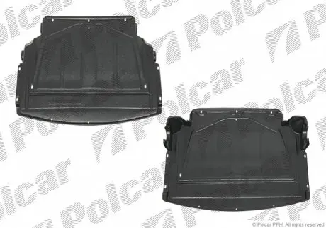 2009346Q Захист під двигун POLCAR підбір по vin на Brocar
