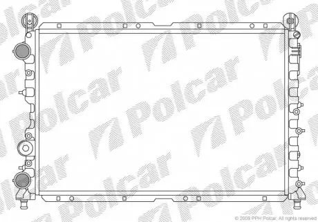 1402084 Радиаторы охлаждения POLCAR подбор по vin на Brocar