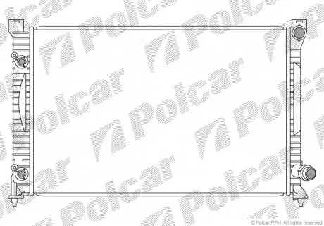1327083 Радиаторы охлаждения POLCAR підбір по vin на Brocar