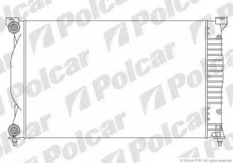 133408A1 Радиаторы охлаждения POLCAR подбор по vin на Brocar
