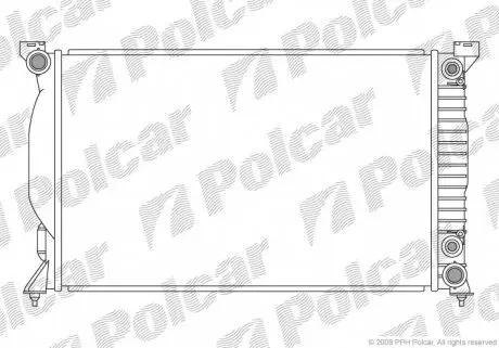 1334087 Радиаторы охлаждения POLCAR підбір по vin на Brocar