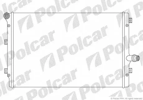 133108A4 Радиаторы охлаждения POLCAR подбор по vin на Brocar
