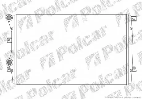 133108A2 Радиаторы охлаждения POLCAR подбор по vin на Brocar