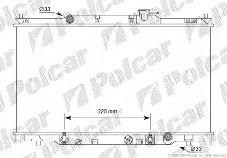 3876082 Радиаторы охлаждения POLCAR подбор по vin на Brocar