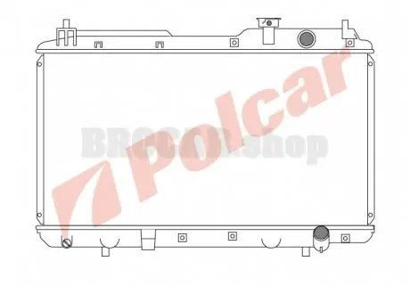 3875082 Радиаторы охлаждения POLCAR подбор по vin на Brocar