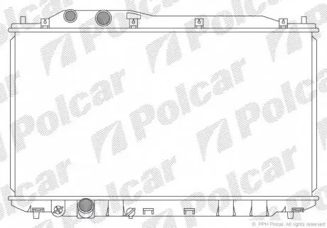 3829081 Радиаторы охлаждения POLCAR підбір по vin на Brocar