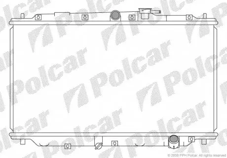 3820083 Радиаторы охлаждения POLCAR подбор по vin на Brocar