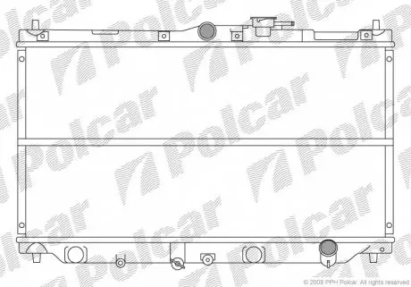3817081 Радиаторы охлаждения POLCAR підбір по vin на Brocar