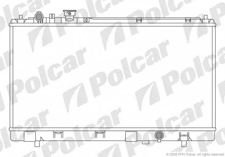 4555082 Радіатори охолодження POLCAR підбір по vin на Brocar