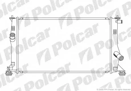 4526083K Радиаторы охлаждения POLCAR подбор по vin на Brocar