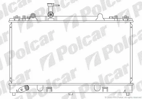 4519083 Радіатор охолодження POLCAR підбір по vin на Brocar