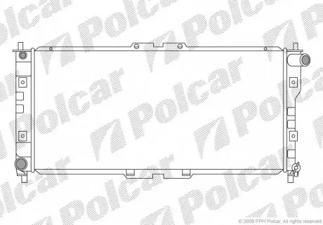 4516087 Радіатори охолодження POLCAR підбір по vin на Brocar