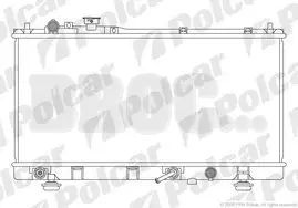 4509084 Радиатор 323 98- POLCAR подбор по vin на Brocar