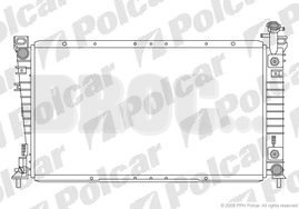 3230081 Радіатор охолодження POLCAR підбір по vin на Brocar