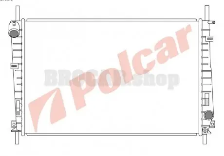 3218082 Радиаторы охлаждения POLCAR підбір по vin на Brocar