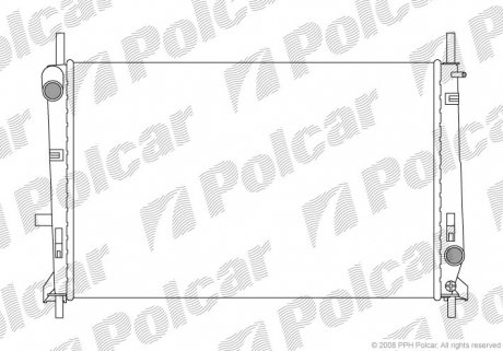 3217083 Радиаторы охлаждения POLCAR подбор по vin на Brocar