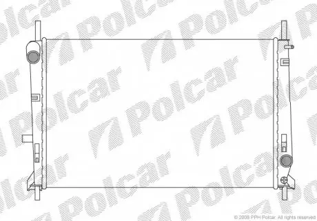 3217083 Радиаторы охлаждения POLCAR підбір по vin на Brocar