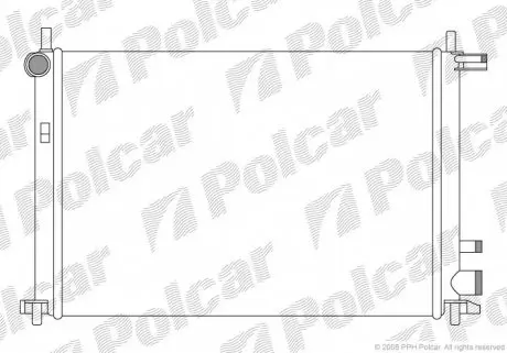 321008A1 Радиаторы охлаждения POLCAR подбор по vin на Brocar