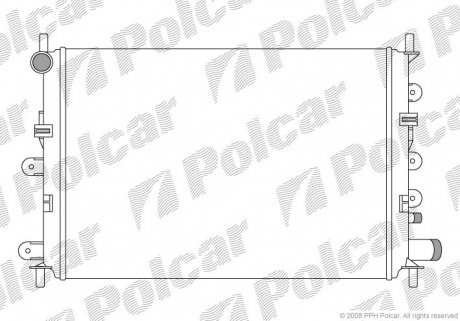 3206088 Радиаторы охлаждения POLCAR подбор по vin на Brocar