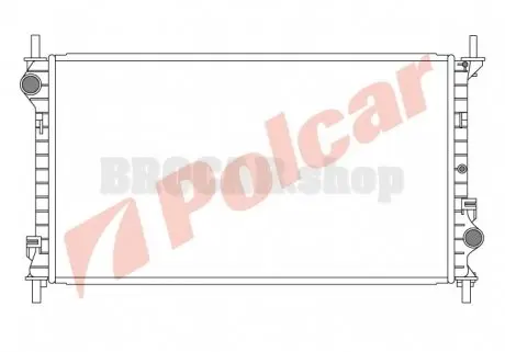 3256082 Радиаторы охлаждения POLCAR підбір по vin на Brocar