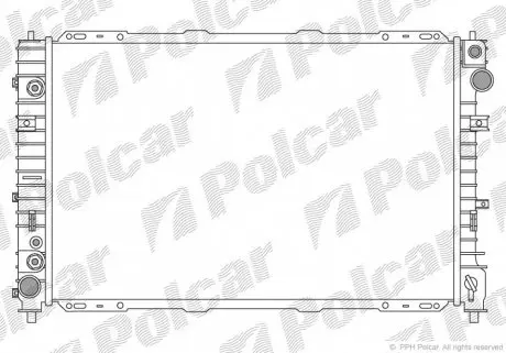 3251083 Радиаторы охлаждения POLCAR подбор по vin на Brocar
